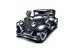 create vintage logo design automotive, vehicle for you