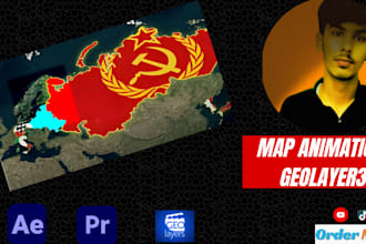 create map animated shorts for your youtube