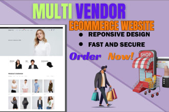 build multi vendor ecommerce marketplace website