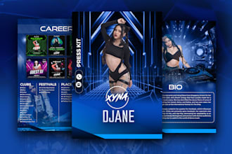 do artist epk, media kit, press kit, speaker kit, one sheet
