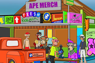 create all nft art collection or meme art and more