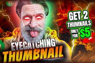 create amazing you tube thumbnail