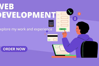 do react website, express js, laravel website