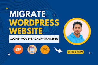 do wordpress website migration, moving or transfer