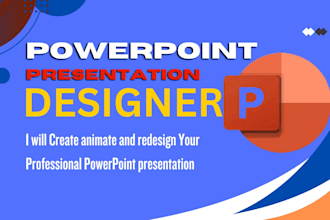 create a professional, modern powerpoint presentation