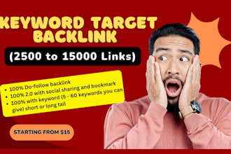 provide targeted keyword backlinks with dofollow SEO link strategy