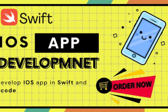 develop an ios app using swift swiftui swift UI kit