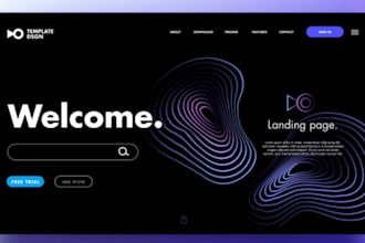 do wordpress landing  page using elementor