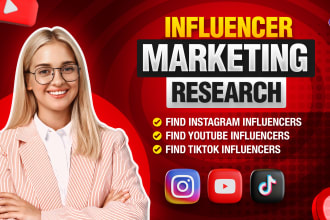 find best instagram, youtube, tiktok influencers list for influencer marketing