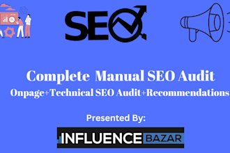 do complete SEO audit manually