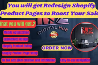 redesign your shopify product pages to boost your sales
