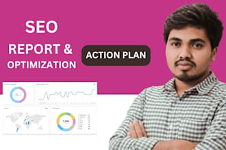 create an SEO audit, action plan and do on page optimization
