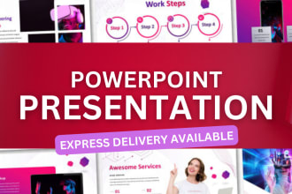 design pitch deck and presentations in powerpoint and google slides