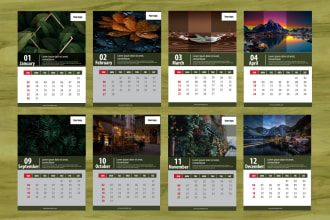 design custom planners, calendars, journals, workbooks
