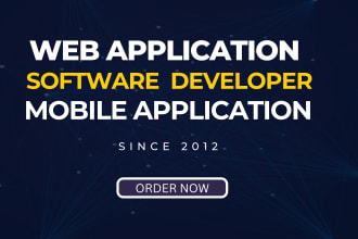 be your software and web application developer