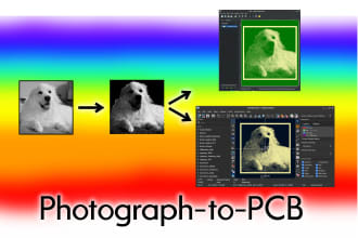 convert a photograph to pcb layout