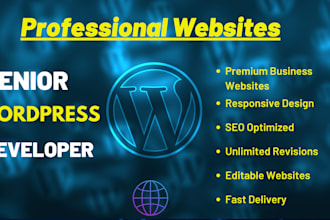 do custom wordpress website design or wordpress website development