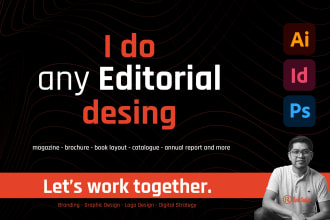 do any editorial creative design