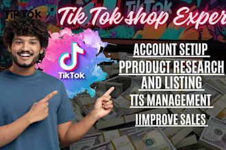 be your tiktok shop virtual assistant tik tok store manager