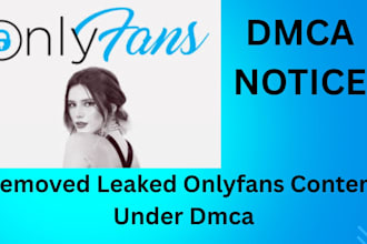 remove your leaked onlyfans content under dmca
