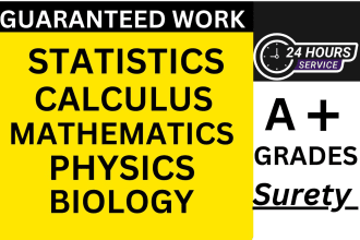 tutor probability, statistics, calculus, or geometry