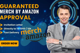 help you to create your own merch by amazon account