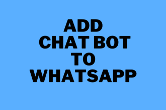 create ai chatbot for whatsapp