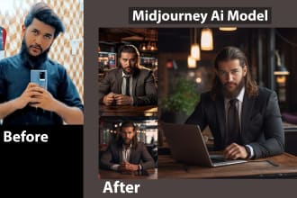 create custom ai portraits of your face with mid journey