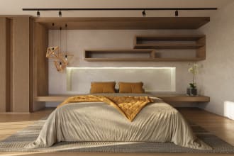 do interior design and 3d visualization