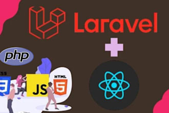 fix, develop PHP, laravel, reactjs website application