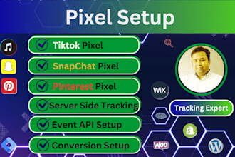 pixel setup for tiktok, snapchat, and pinterest ads 12 hours