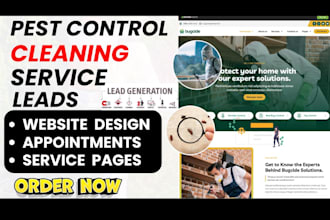 generate pest control cleaning service fumigation leads pest control website