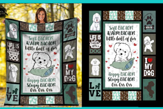 design, redesign or clone bedding set, blanket, quilt