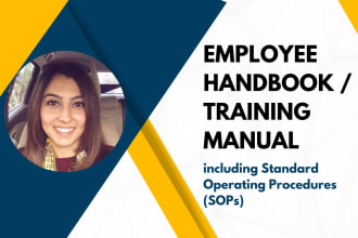 create an employee handbook or training manual for your business