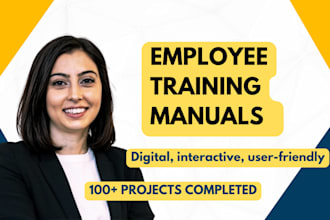 create a bespoke employee training manual for your business