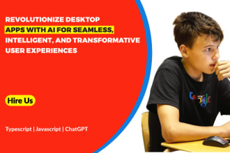 develop ai powered desktop application