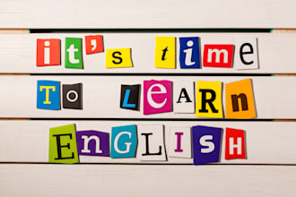 master english to speak, read, write from expert tutor for fluency
