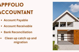 do bookkeeping in real state property managment