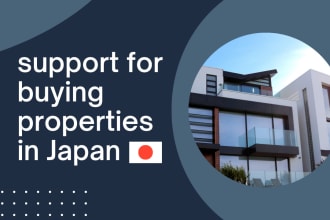 support for buying properties in japan