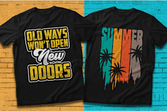 design typography t shirts, creative graphics t shirts, custom shirt design