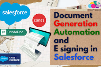 automate document generation and e signing in salesforce