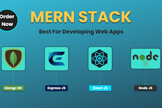 do react js frontend and node js backend development for you