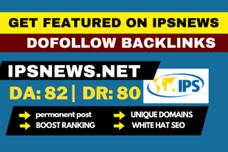 guest post on ipsnews net da 82 DR 80 ips news