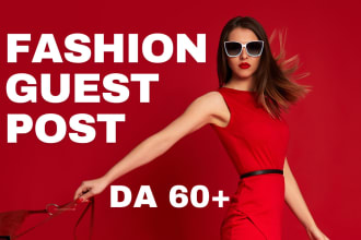 do fashion guest post on high da pa website