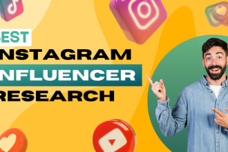 find and research best instagram, youtube, tiktok influencer with email