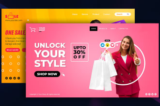 create responsive e commerce and blog wordpress website