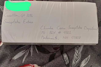 handwrite sweepstakes cards and envelopes for you