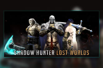 design stunning feature graphic cover image for your game