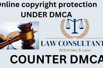 remove unauthorized content under dmca, send counter notices to remove fake dmca