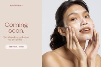 creat makeup and skincare products ads to promote your brand